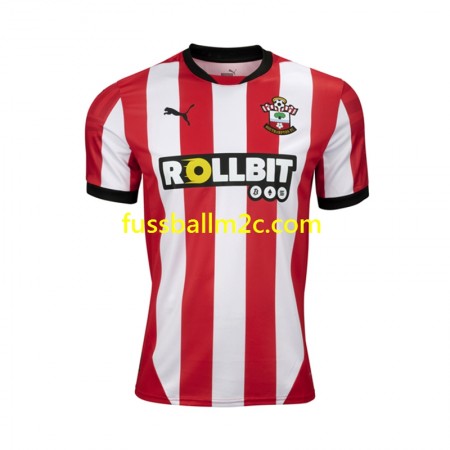 Fußballtrikots Southampton Heim Trikotsatz 2024-2025